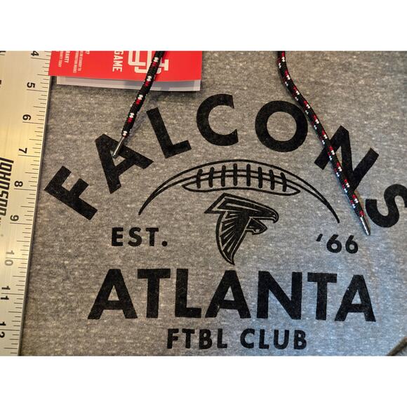 NWT Men's NFL Team Apparel Atlanta Falcons Hoodie Sz Small - Picture 5 of 6